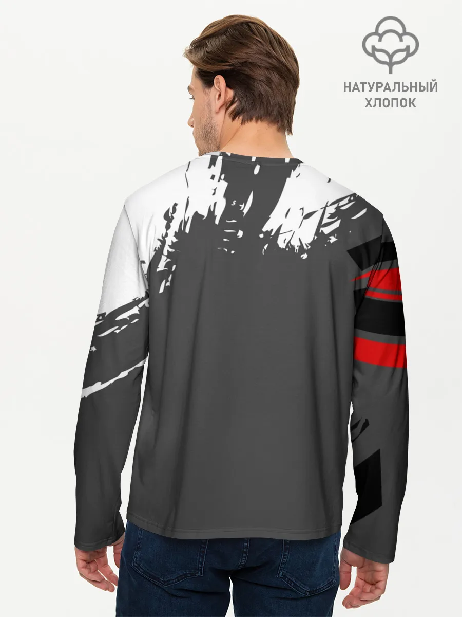 Мужской лонгслив базовый / MITSUBISHI SPORT