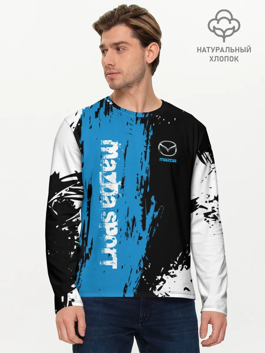 Мужской лонгслив базовый / MAZDA SPORT