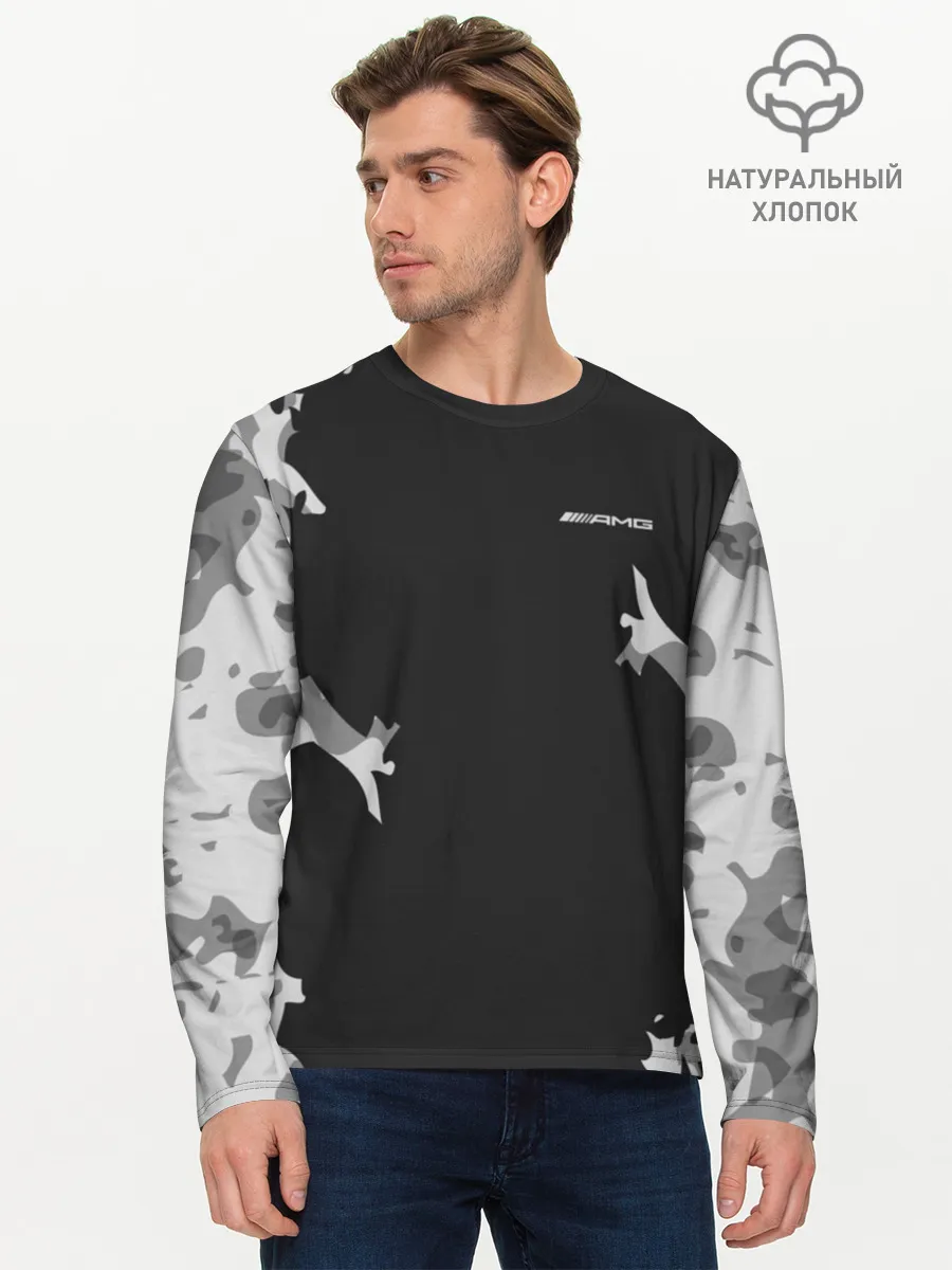 Мужской лонгслив базовый / AMG SPORT