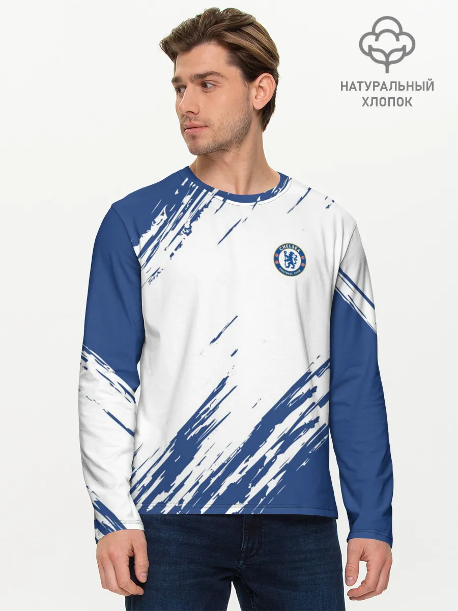 Мужской лонгслив базовый / CHELSEA UNIFORM | ФОРМА ЧЕЛСИ