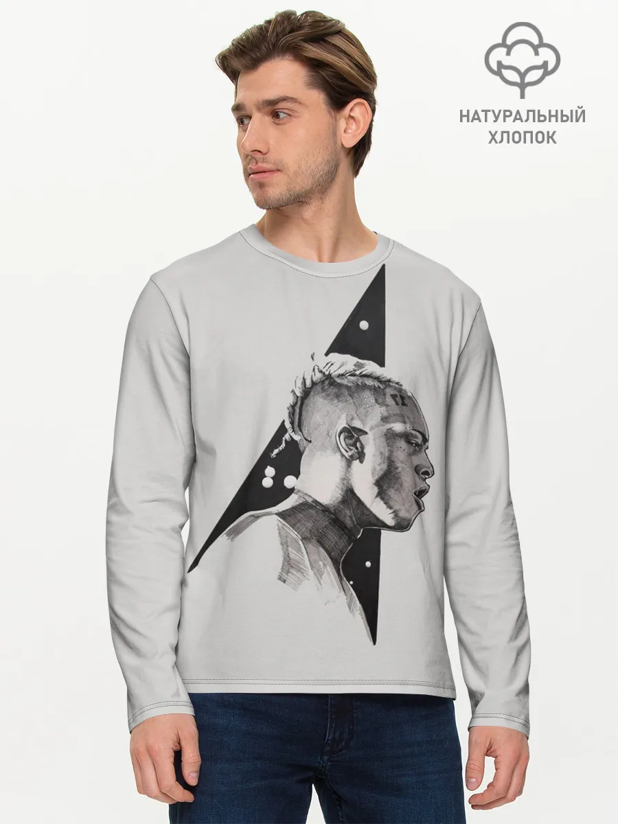 Мужской лонгслив базовый / XXXtentacion