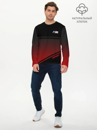 Мужской лонгслив базовый / BMW 2018 M Sport
