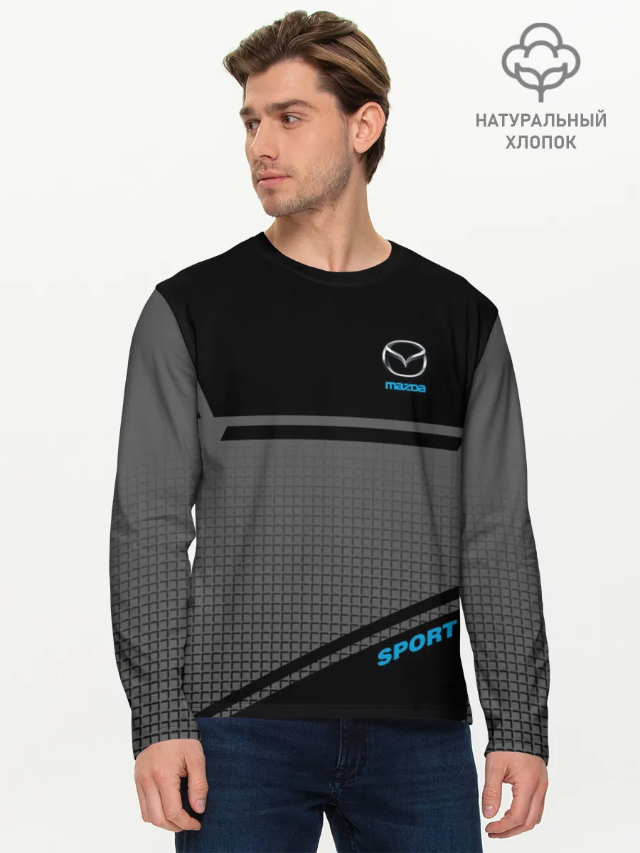 Мужской лонгслив базовый / MAZDA SPORT