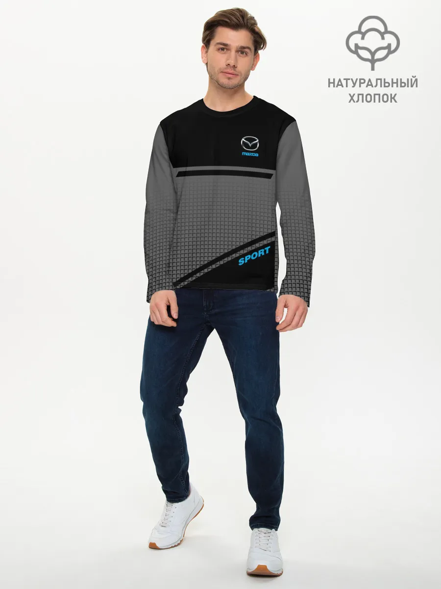 Мужской лонгслив базовый / MAZDA SPORT