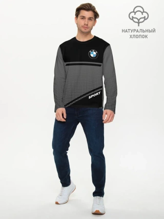 Мужской лонгслив базовый / BMW SPORT | БМВ СПОРТ