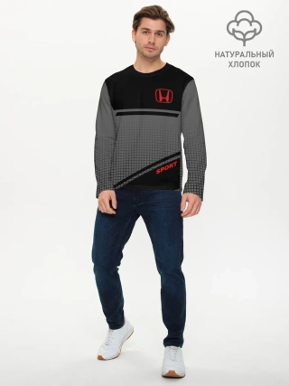 Мужской лонгслив базовый / HONDA SPORT