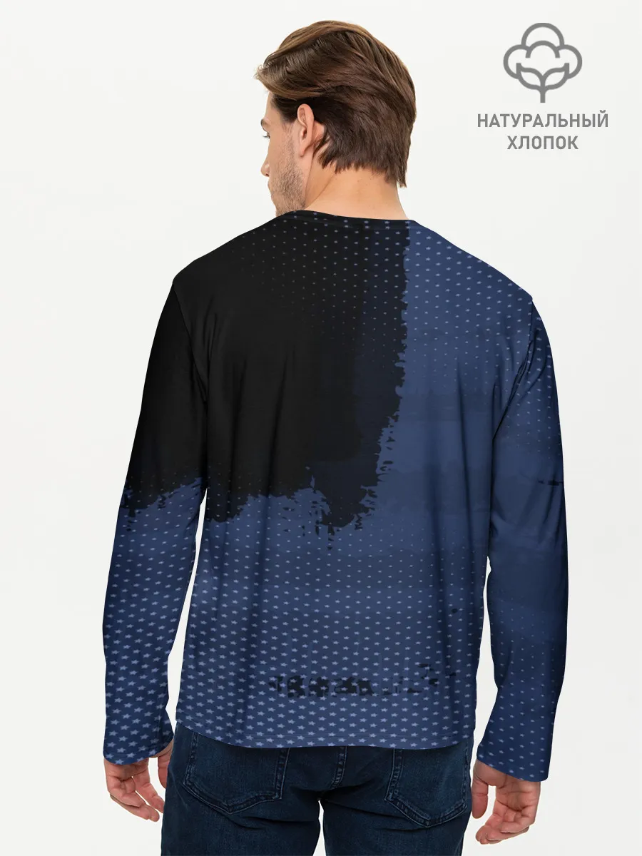 Мужской лонгслив базовый / Russia Sport 2018