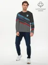 Мужской лонгслив базовый / BMW BRAND COLOR