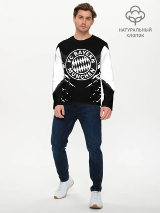 Мужской лонгслив базовый / BAYERN MUNCHEN SPORT