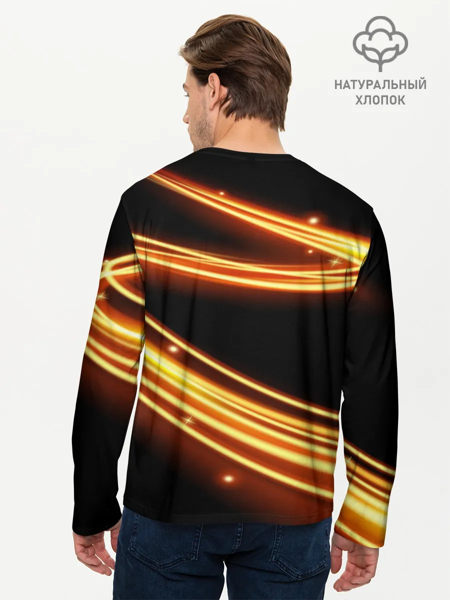 Мужской лонгслив базовый / Russia collection