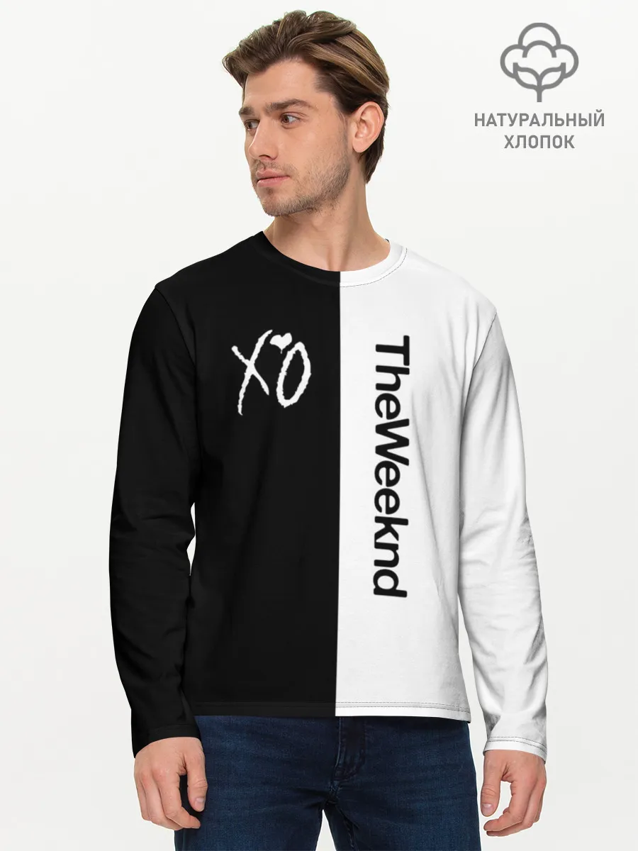 Мужской лонгслив базовый / The Weeknd