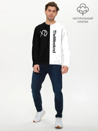 Мужской лонгслив базовый / The Weeknd