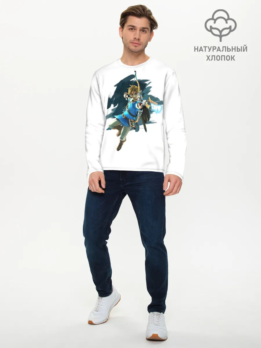 Мужской лонгслив базовый / The Legend of Zelda