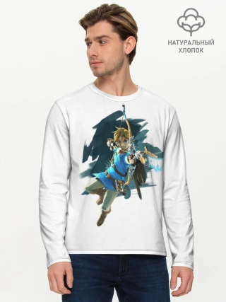 Мужской лонгслив базовый / The Legend of Zelda