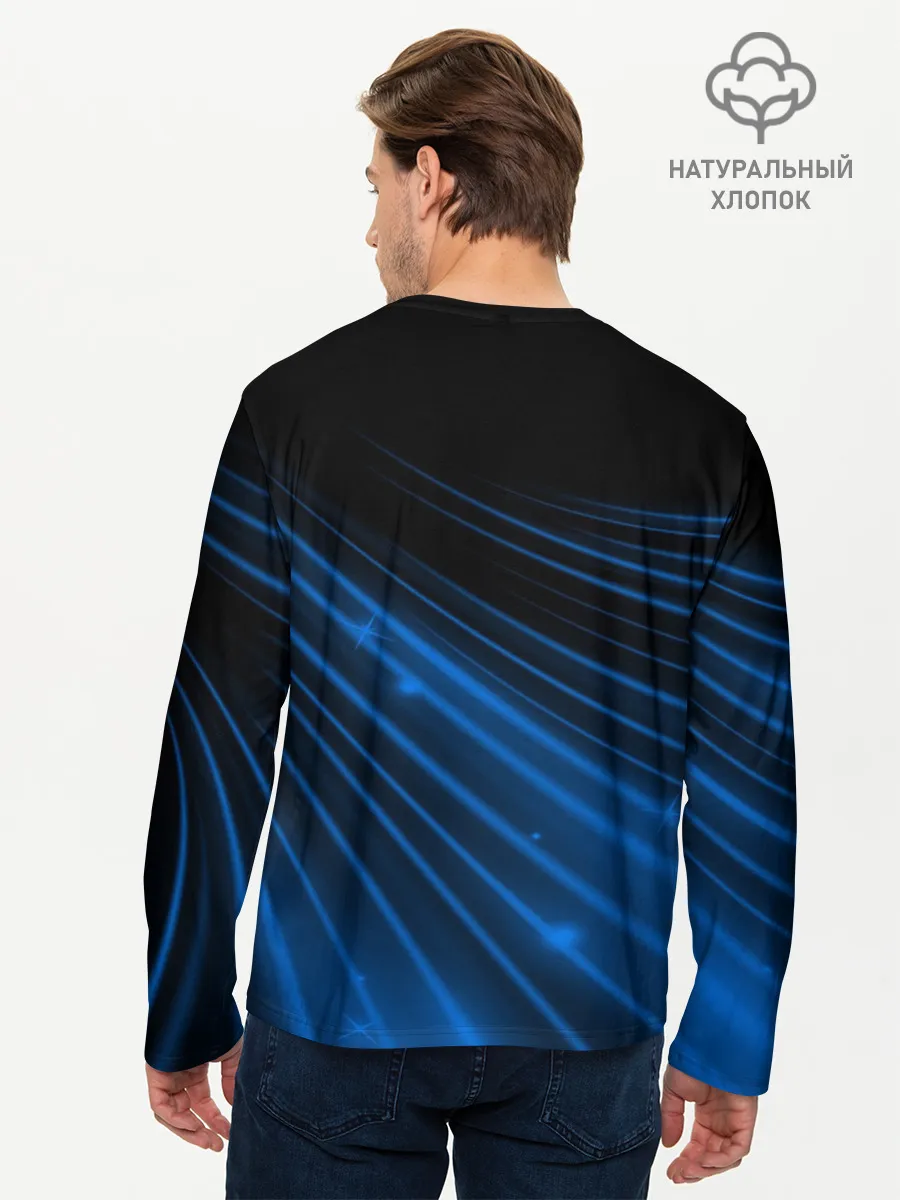 Мужской лонгслив базовый / Russia Sport 2018 uniform