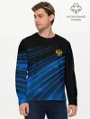 Мужской лонгслив базовый / Russia Sport 2018 uniform