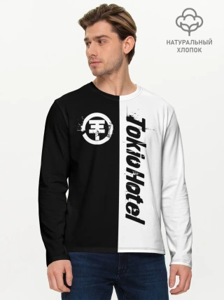 Мужской лонгслив базовый / Tokio Hotel
