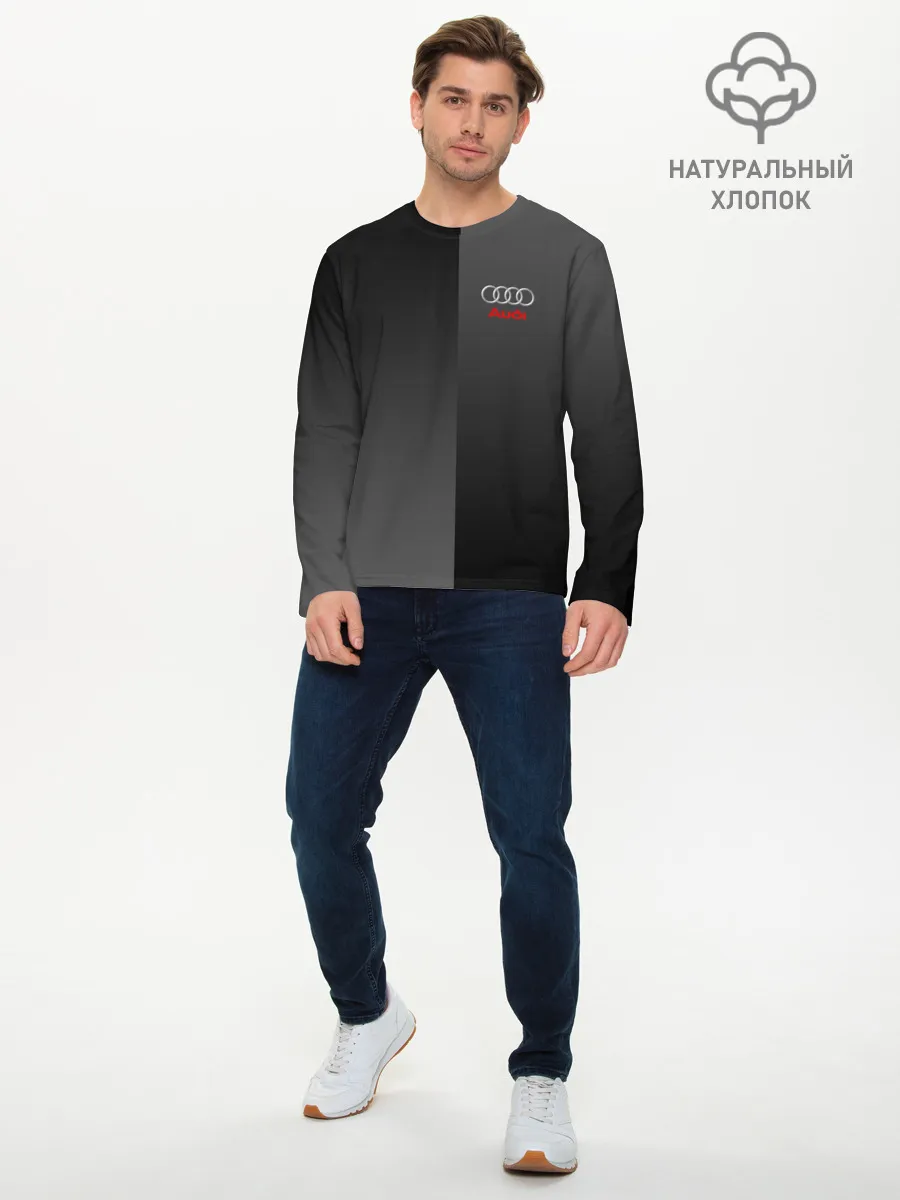 Мужской лонгслив базовый / AUDI SPORT