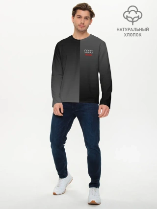 Мужской лонгслив базовый / AUDI SPORT