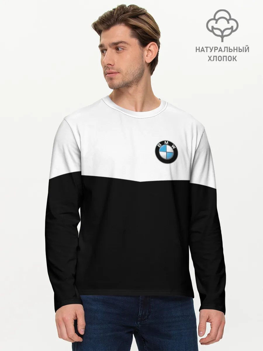 Мужской лонгслив базовый / BMW SPORT
