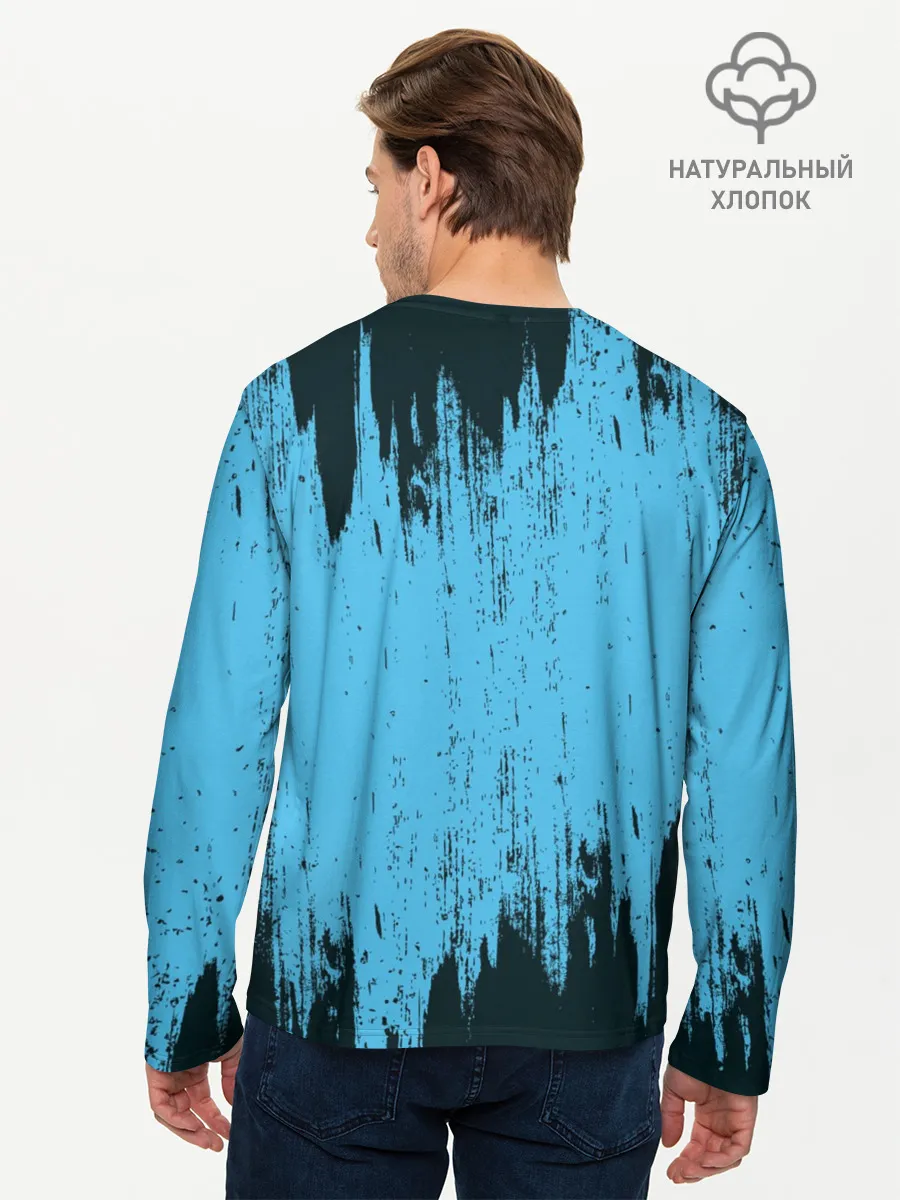 Мужской лонгслив базовый / Манчестер Сити