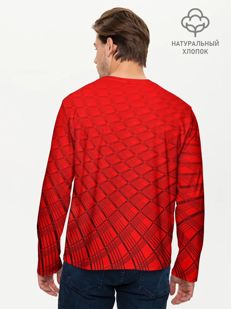 Мужской лонгслив базовый / Mitsubishi sport