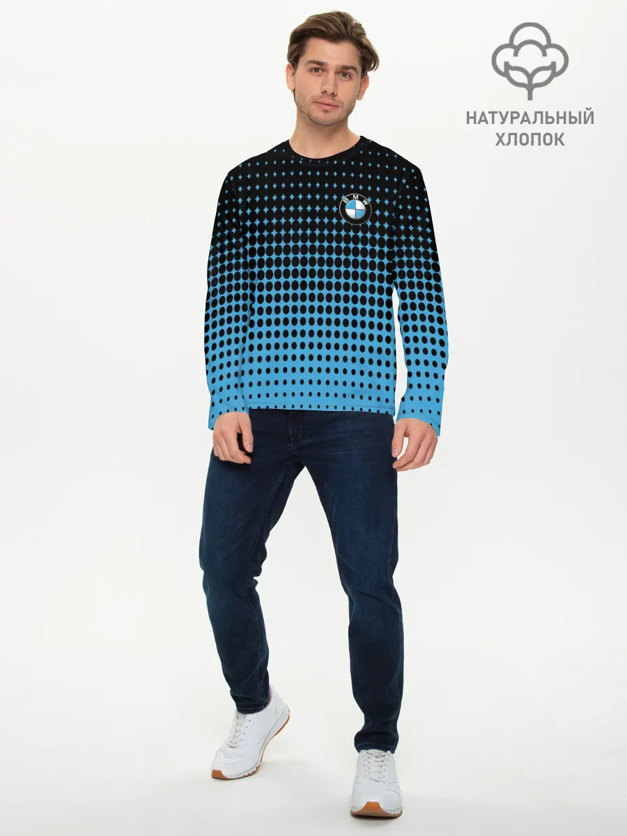 Мужской лонгслив базовый / BMW SPORT