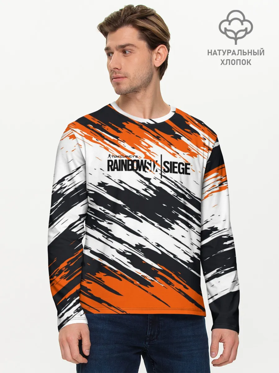 Мужской лонгслив базовый / Rainbow Six Siege
