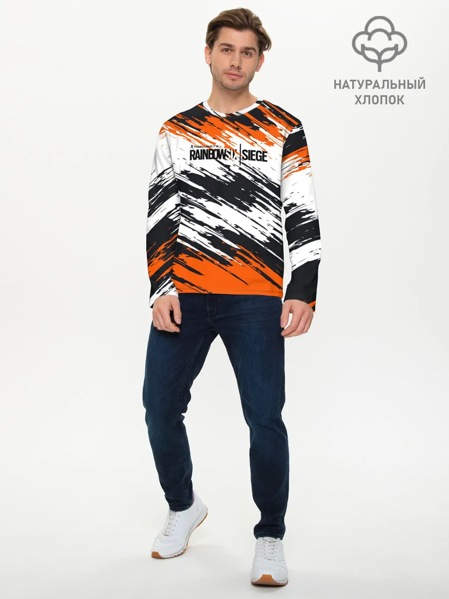 Мужской лонгслив базовый / Rainbow Six Siege