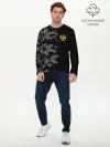 Мужской лонгслив базовый / Russia Pattern