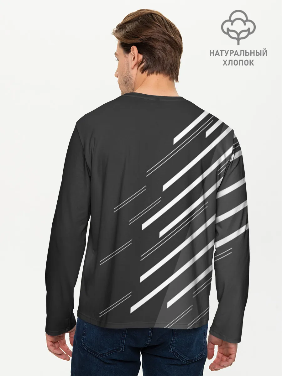 Мужской лонгслив базовый / TOYOTA SPORT