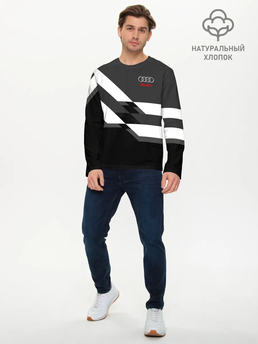 Мужской лонгслив базовый / AUDI SPORT