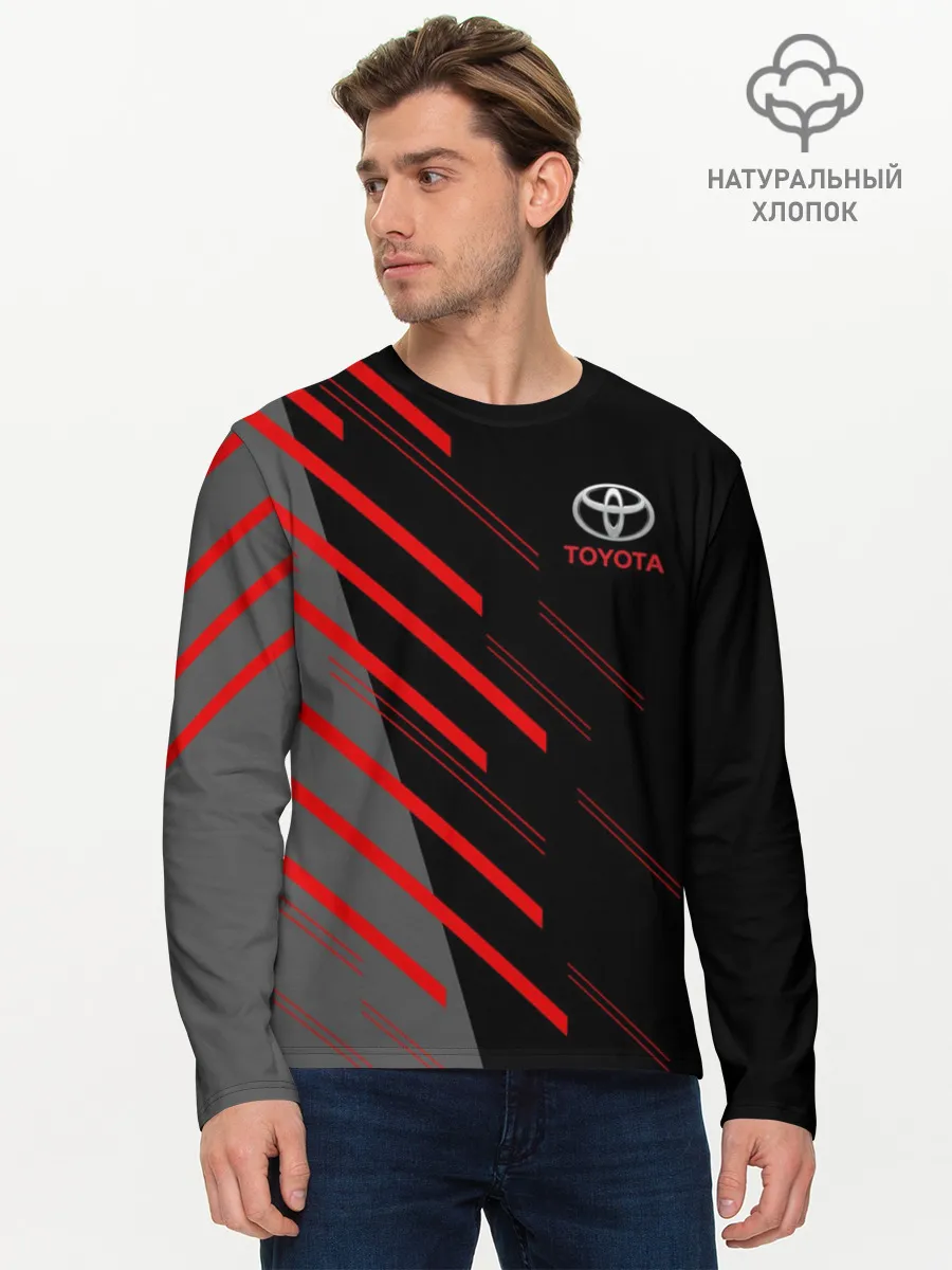 Мужской лонгслив базовый / TOYOTA | ТОЙОТА