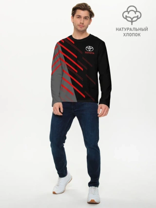 Мужской лонгслив базовый / TOYOTA | ТОЙОТА