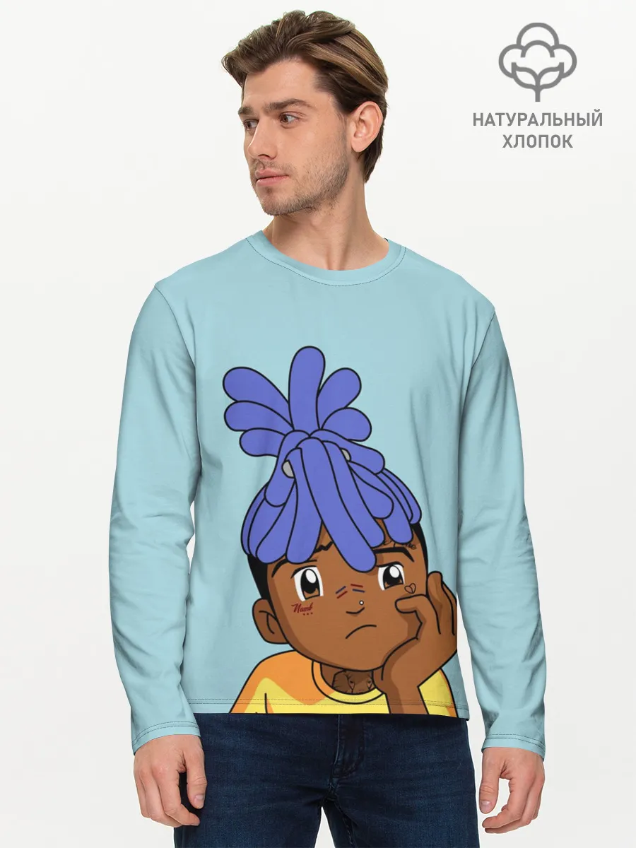 Мужской лонгслив базовый / xxxtentacion