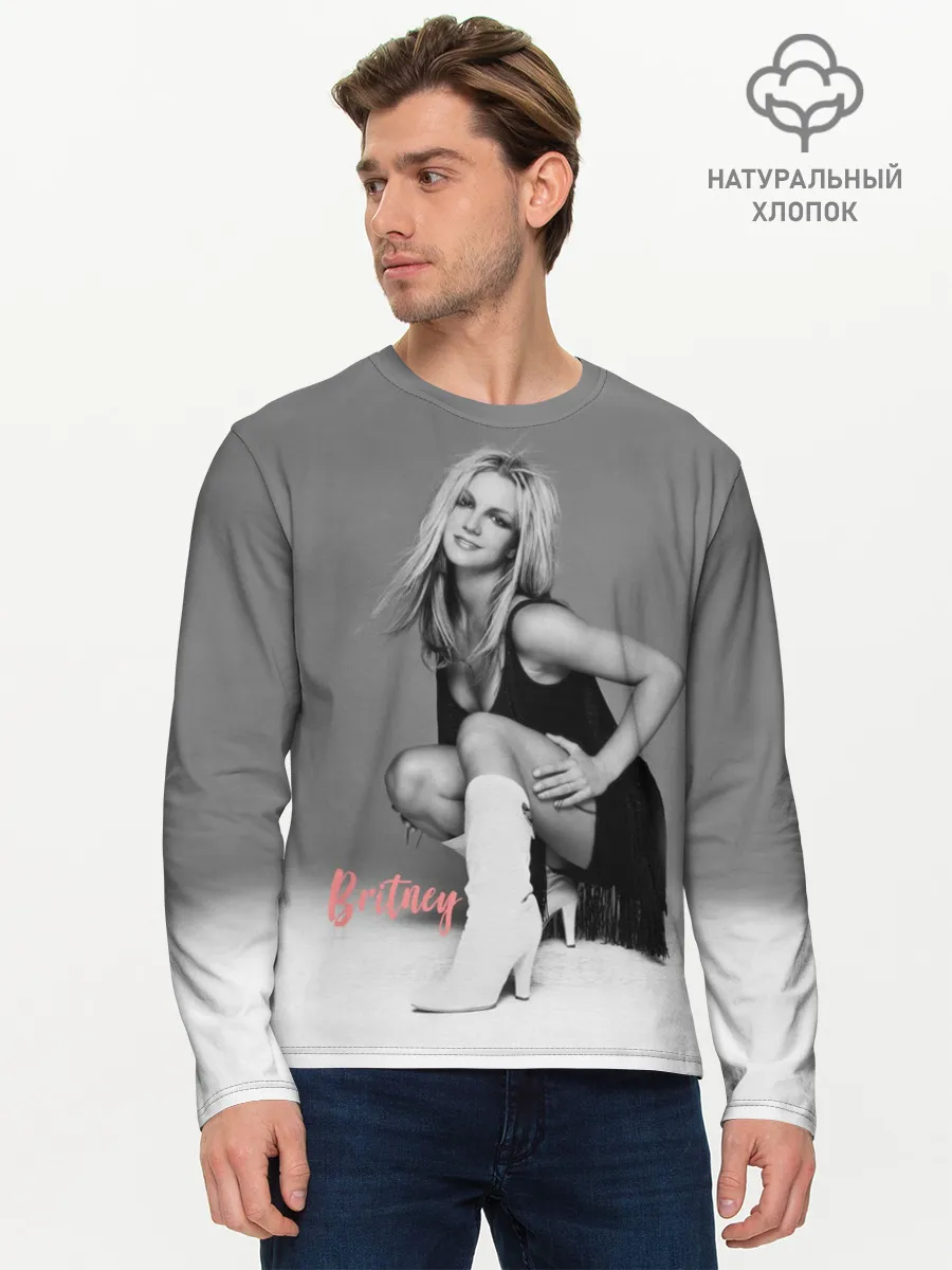 Мужской лонгслив базовый / Britney _