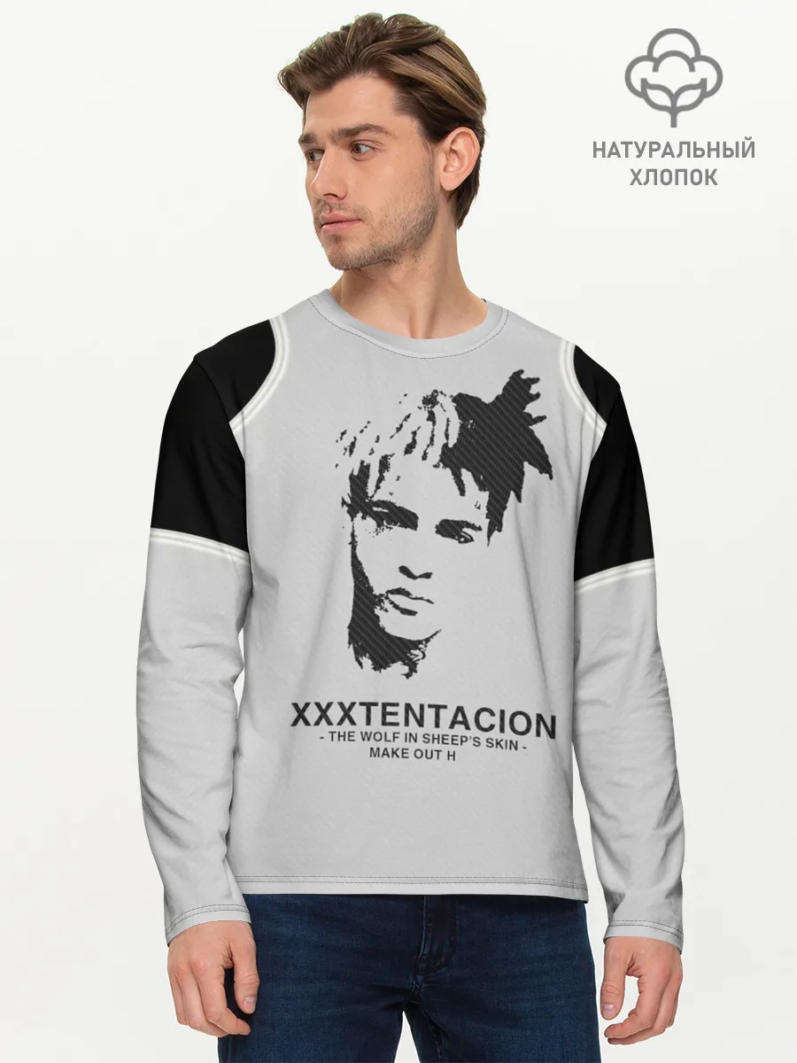 Мужской лонгслив базовый / XXXTENTACION.