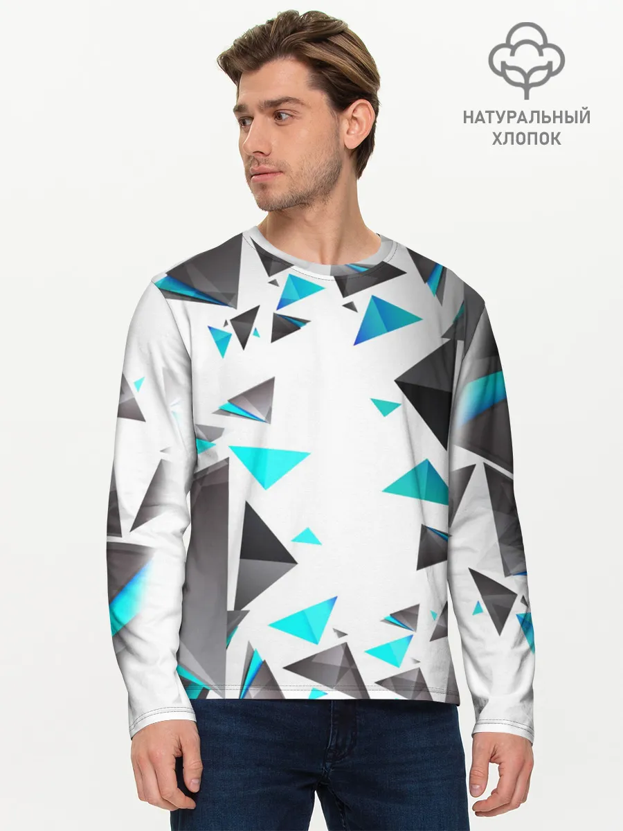Мужской лонгслив базовый / TRIANGLE