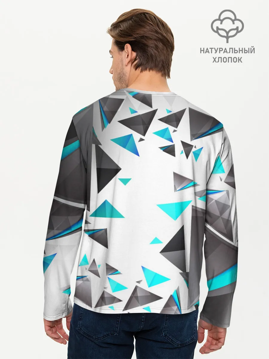 Мужской лонгслив базовый / TRIANGLE