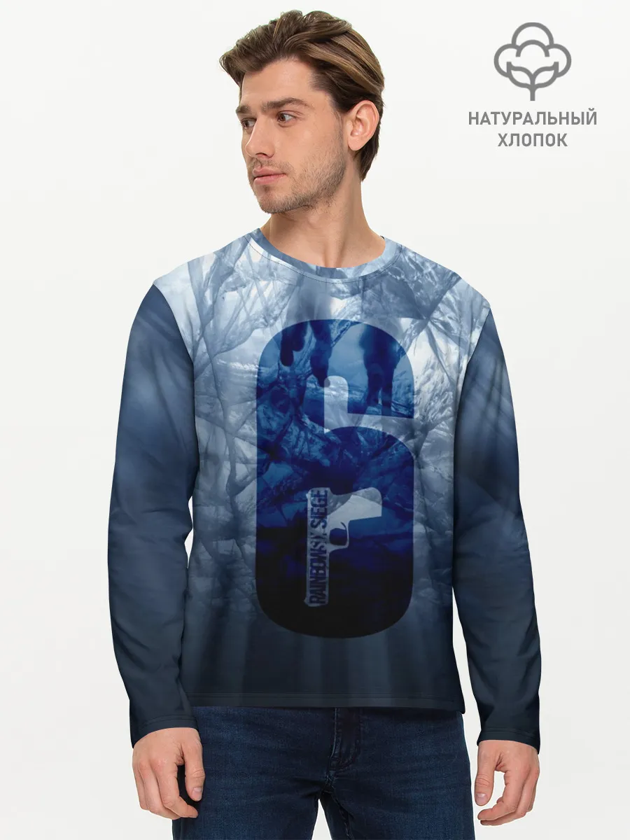 Мужской лонгслив базовый / RAINBOW SIX SIEGE