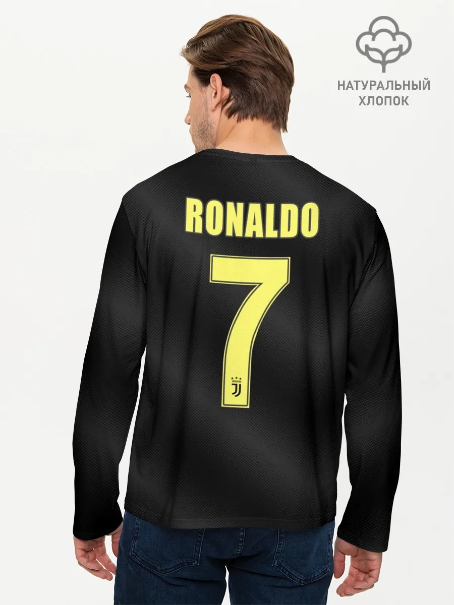 Мужской лонгслив базовый / Ronaldo alternative 18-19
