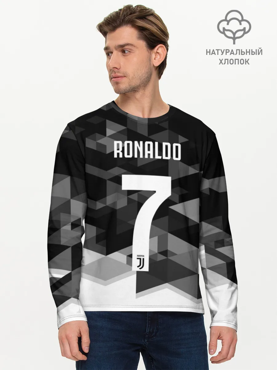 Мужской лонгслив базовый / RONALDO JUVE SPORT