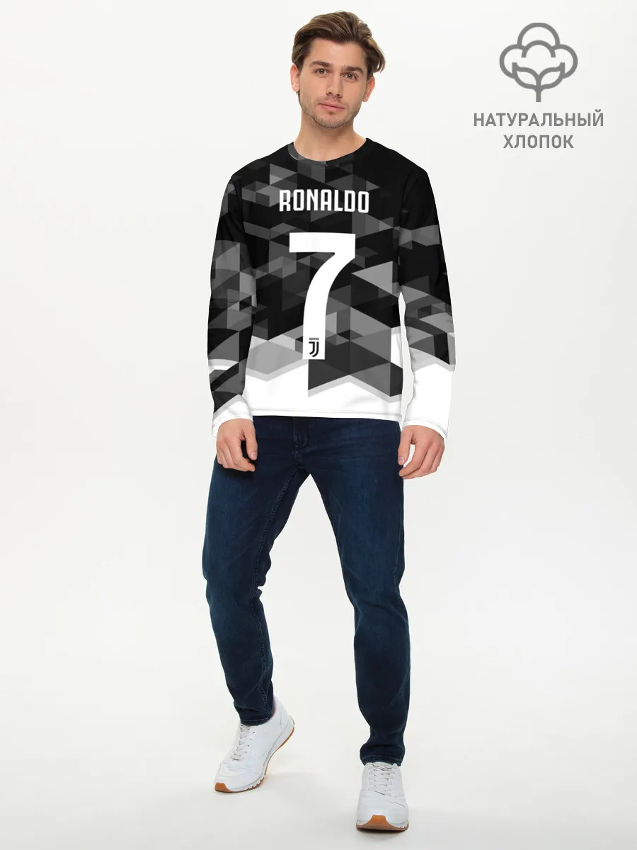 Мужской лонгслив базовый / RONALDO JUVE SPORT