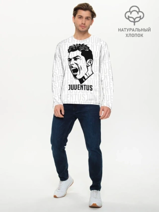 Мужской лонгслив базовый / RONALDO JUVE SPORT