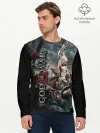Мужской лонгслив базовый / God of War