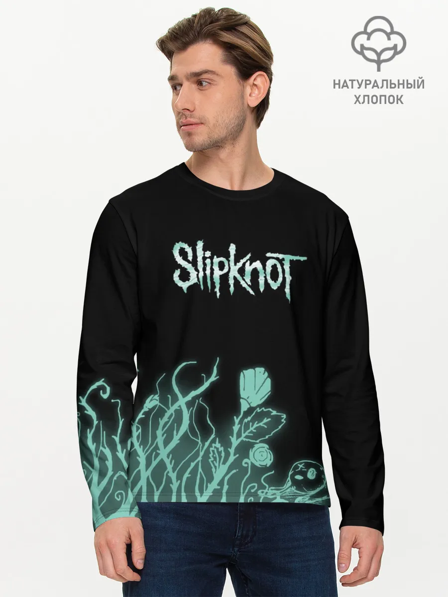 Мужской лонгслив базовый / Slipknot