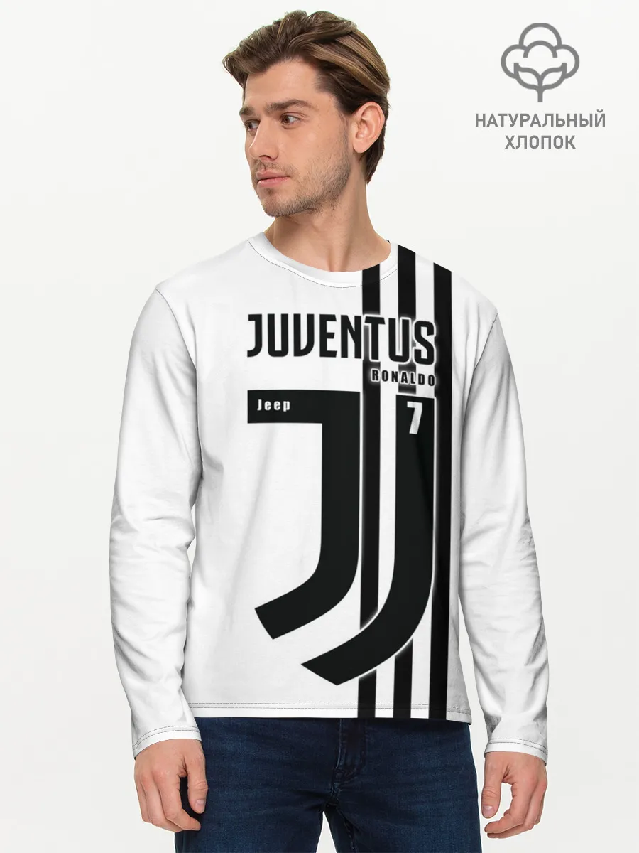 Мужской лонгслив базовый / Personal form Ronaldo