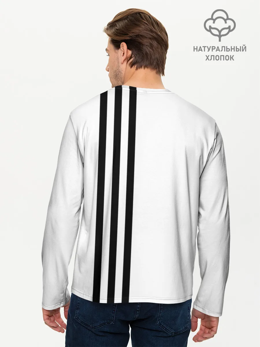 Мужской лонгслив базовый / Personal form Ronaldo