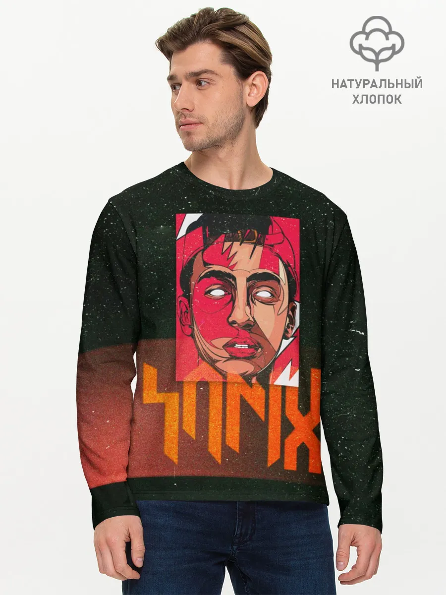 Мужской лонгслив базовый / Яникс