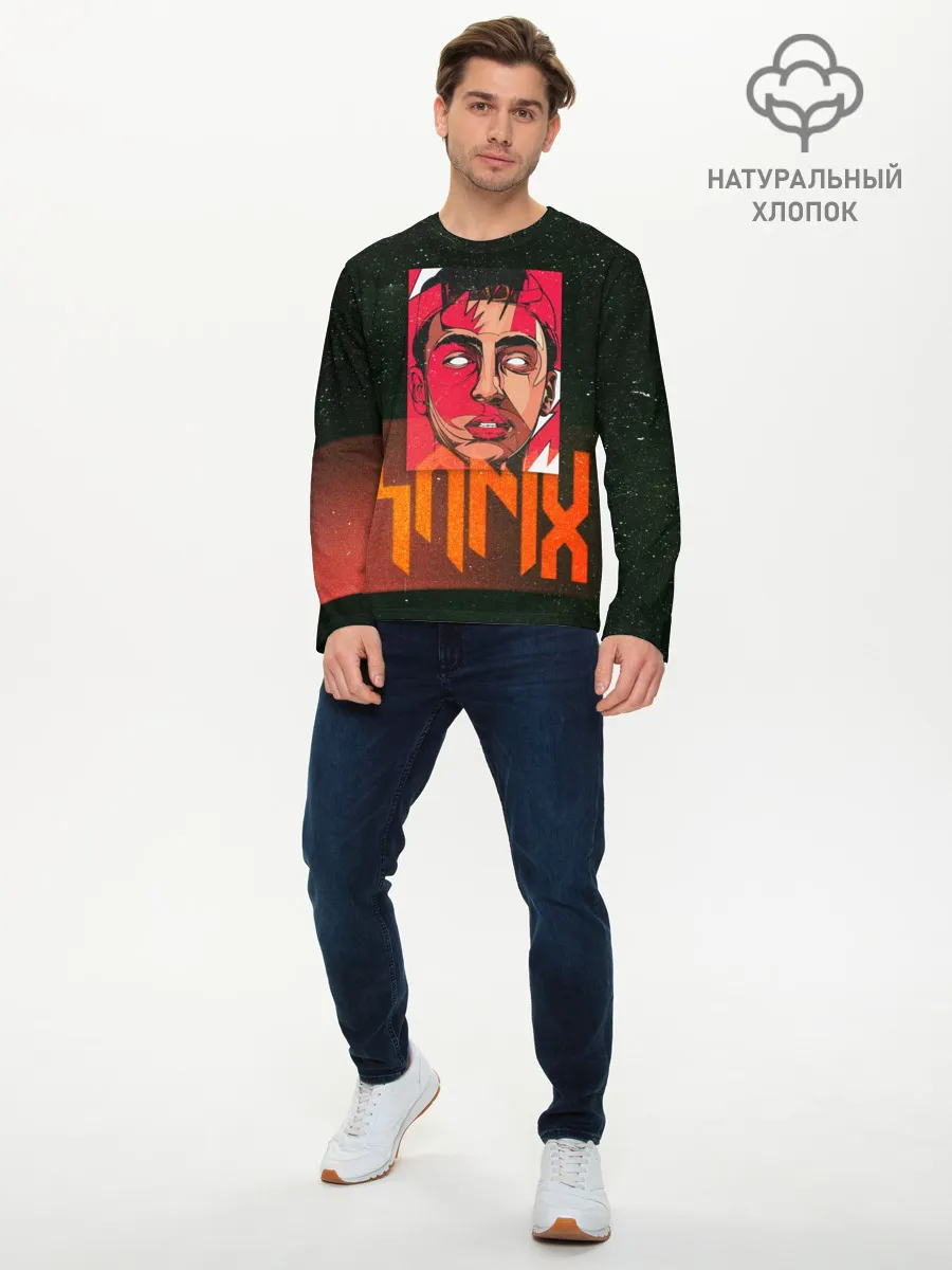 Мужской лонгслив базовый / Яникс